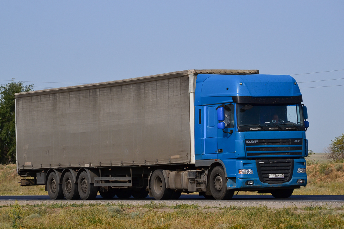 Ростовская область, № Н 743 НХ 161 — DAF XF105 FT