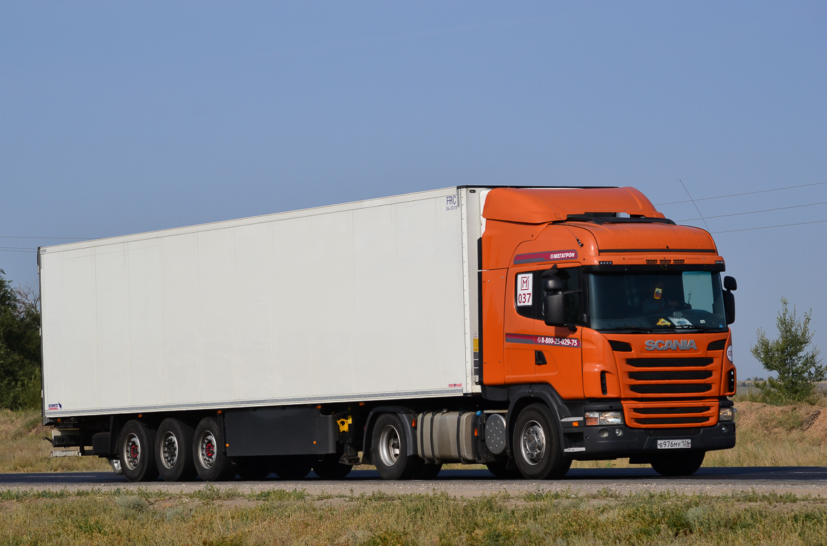 Ставропольский край, № В 976 МУ 126 — Scania ('2009) G400