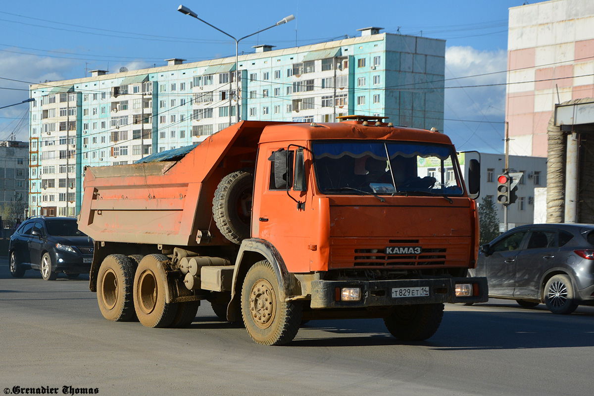 Саха (Якутия), № Т 829 ЕТ 14 — КамАЗ-55111-15 [55111R]