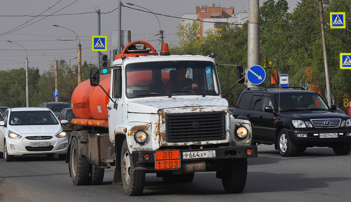 Омская область, № Р 664 ХР 55 — ГАЗ-3307