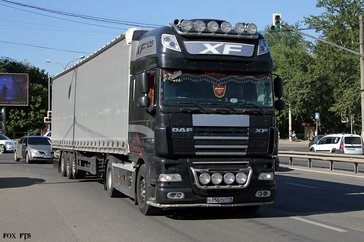 Санкт-Петербург, № В 856 ТЕ 178 — DAF XF105 FT