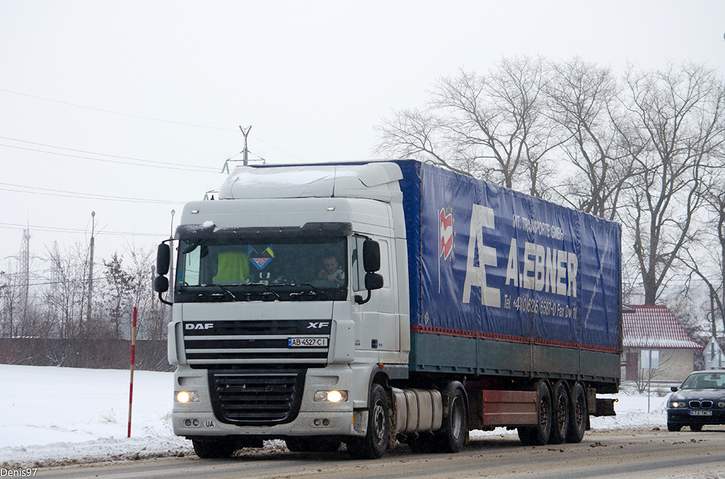 Винницкая область, № АВ 4527 СІ — DAF XF105 FT