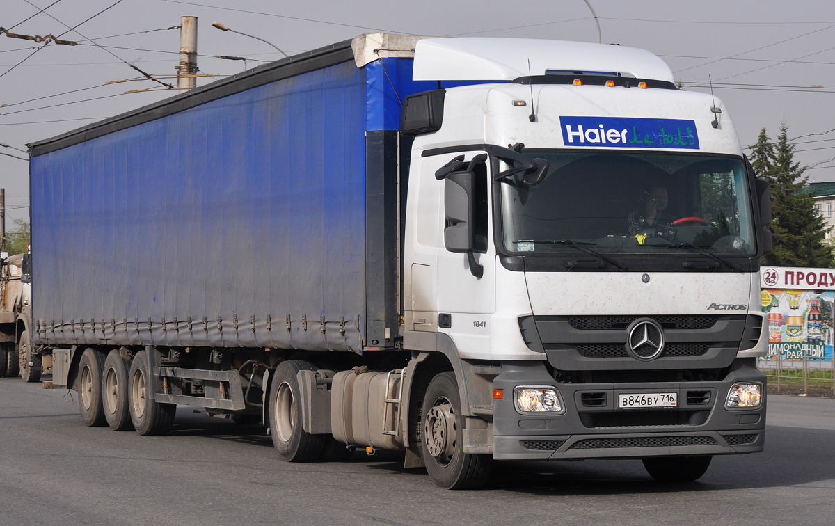 Татарстан, № В 846 ВУ 716 — Mercedes-Benz Actros ('2009) 1841