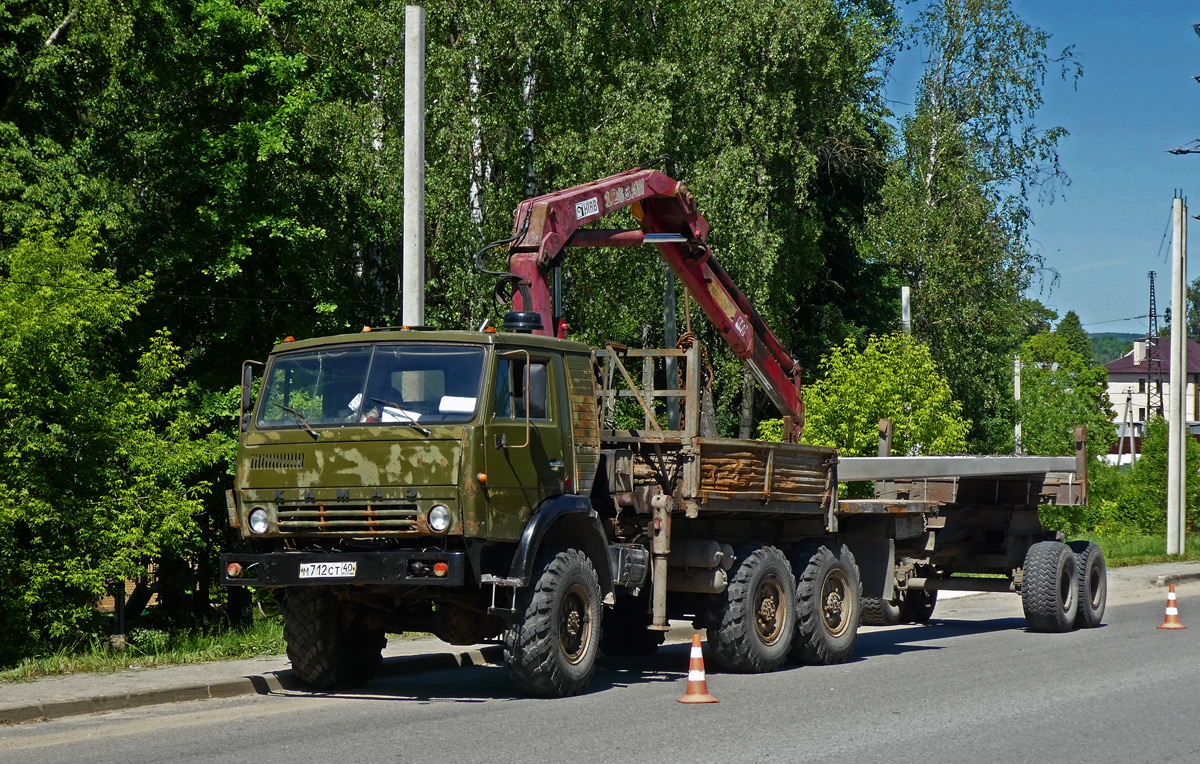 Калужская область, № М 712 СТ 40 — КамАЗ-4310