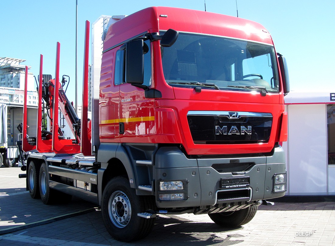 Германия, № (DE) U/N 0012 — MAN TGX ('2007) 33.480; Минск — Выставка "БАМАП-2019"