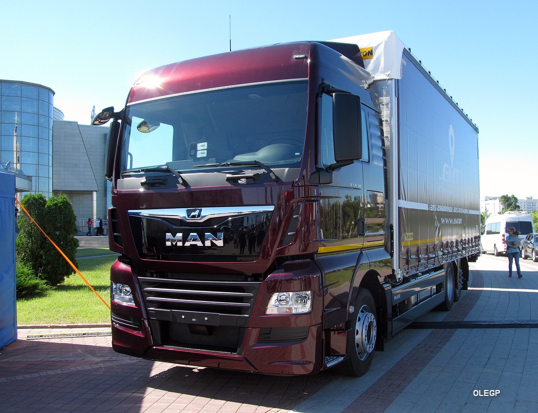 Германия, № (DE) U/N 0006 — MAN TGX ('2016) 26.500; Минск — Выставка "БАМАП-2019"