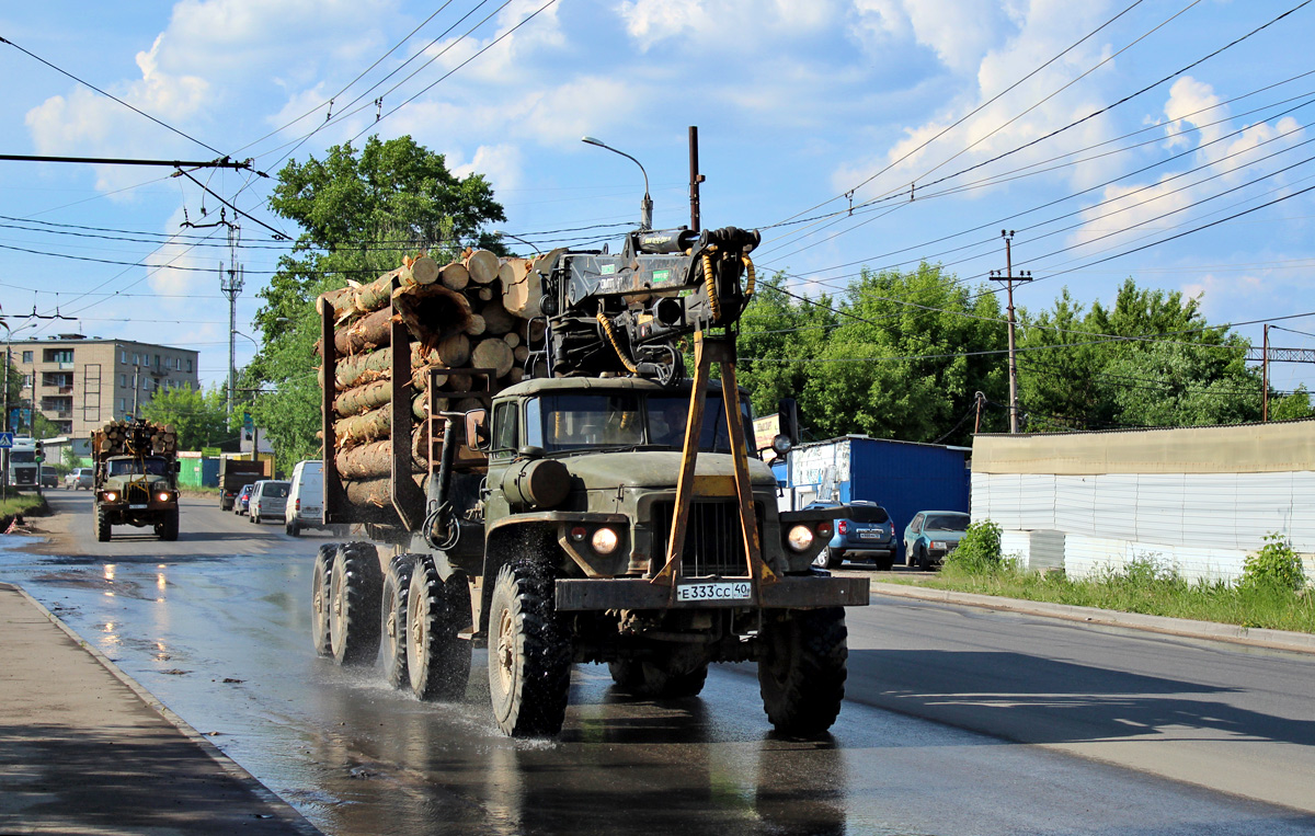 Калужская область, № Е 333 СС 40 — Урал-55571-40