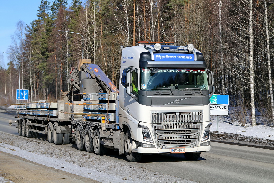 Финляндия, № OVN-993 — Volvo ('2012) FH-Series