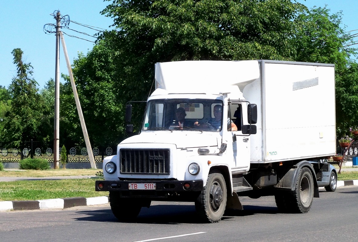 Могилёвская область, № ТВ 5111 — ГАЗ-3309