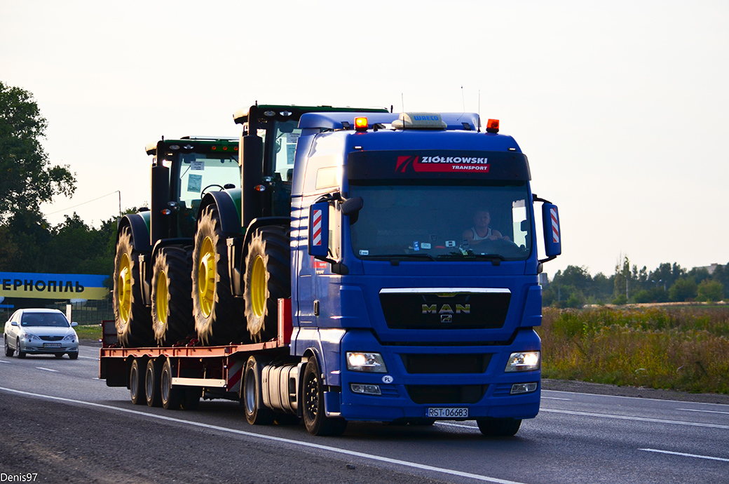 Польша, № RST 06683 — MAN TGX ('2007) 18.440