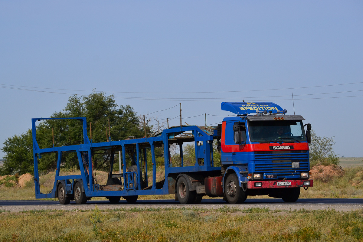 Самарская область, № А 617 АВ 763 — Scania (II) R113M