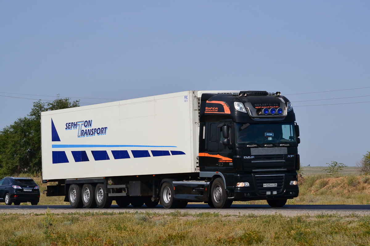 Чечня, № Р 525 КУ 39 — DAF XF105 FT