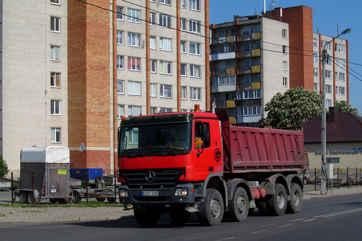 Литва, № DHP 605 — Mercedes-Benz Actros ('2003) 4141