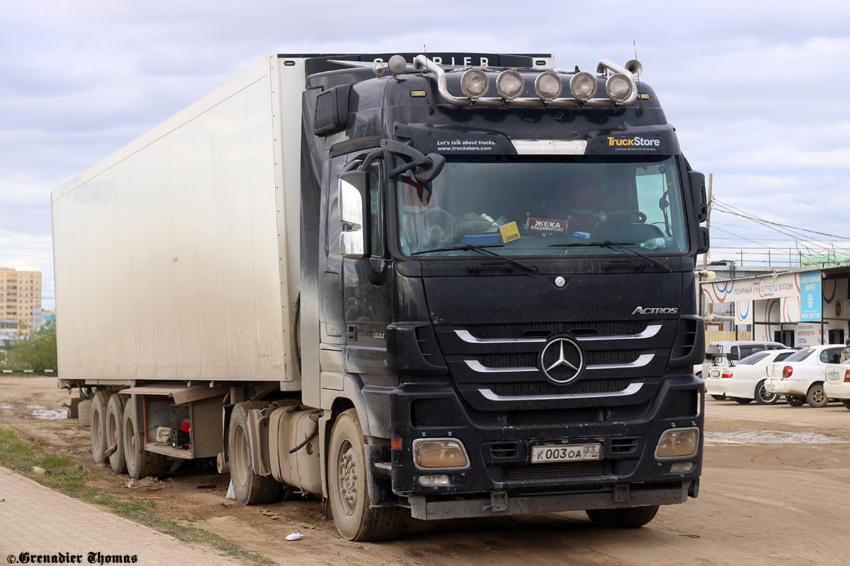 Владимирская область, № К 003 ОА 33 — Mercedes-Benz Actros ('2009) 1844