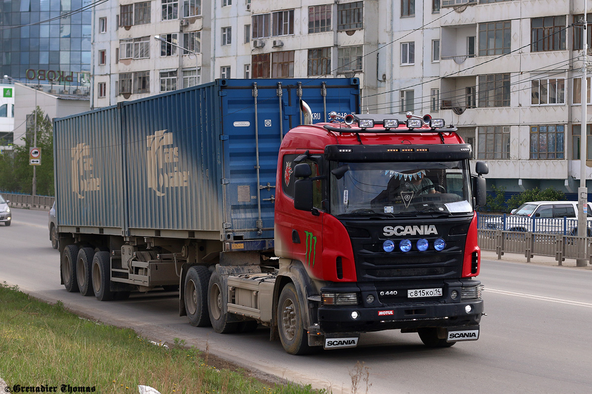 Саха (Якутия), № С 815 КО 14 — Scania ('2009) G440