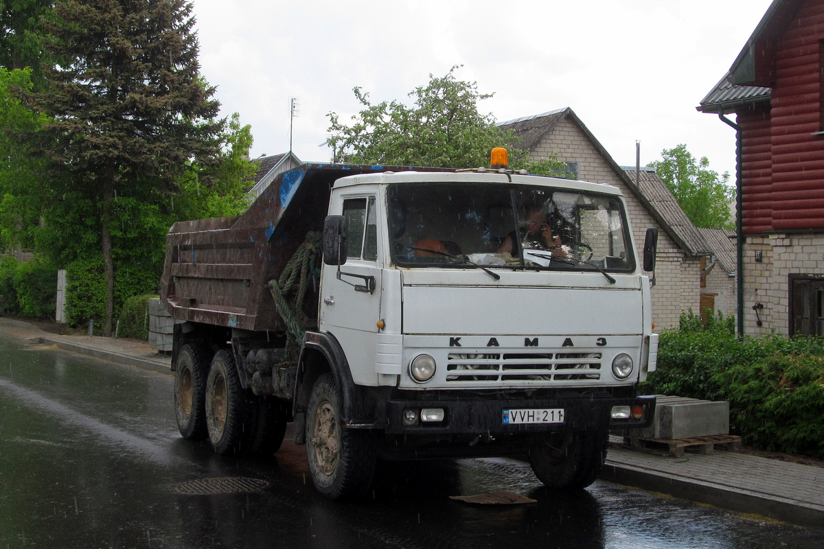 Литва, № VVH 211 — КамАЗ-55111 (общая модель)