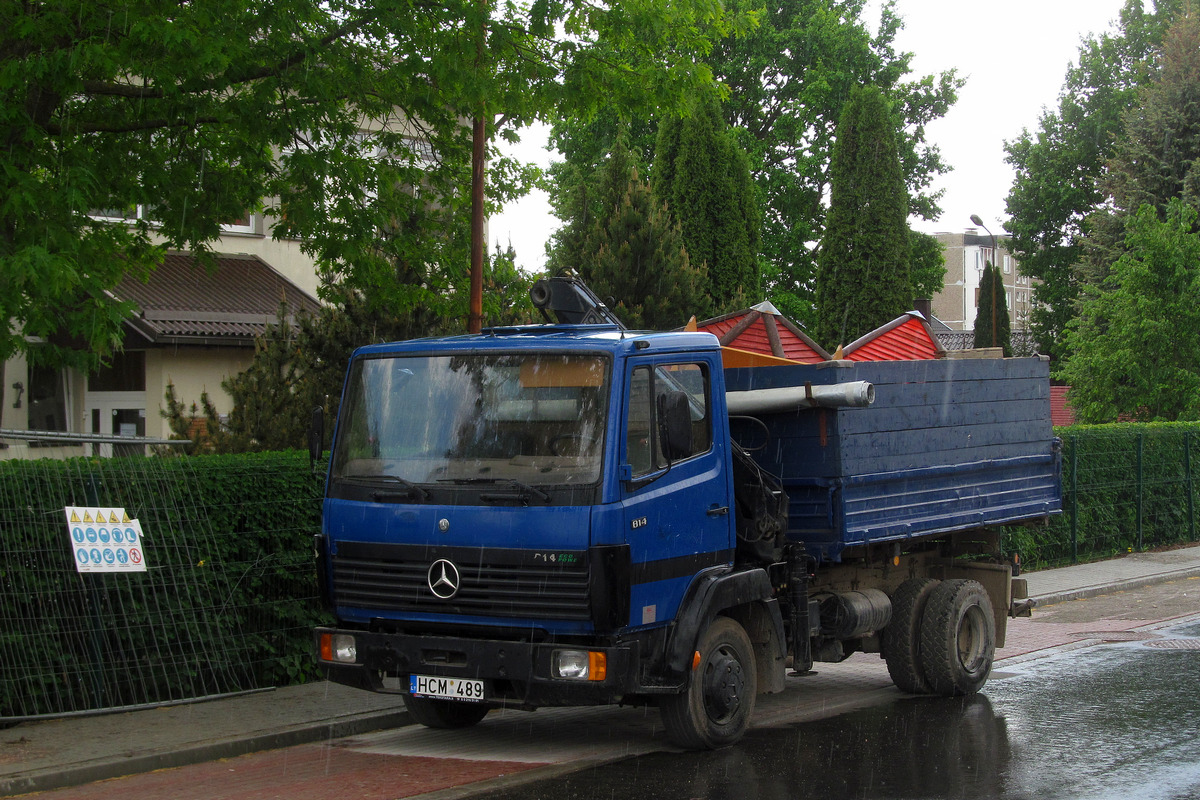 Литва, № HCM 489 — Mercedes-Benz LK 814