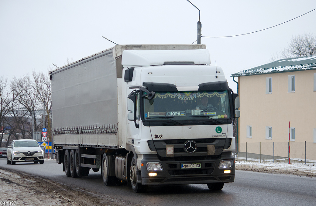 Словения, № NM CR-103 — Mercedes-Benz Actros ('2009) 1841