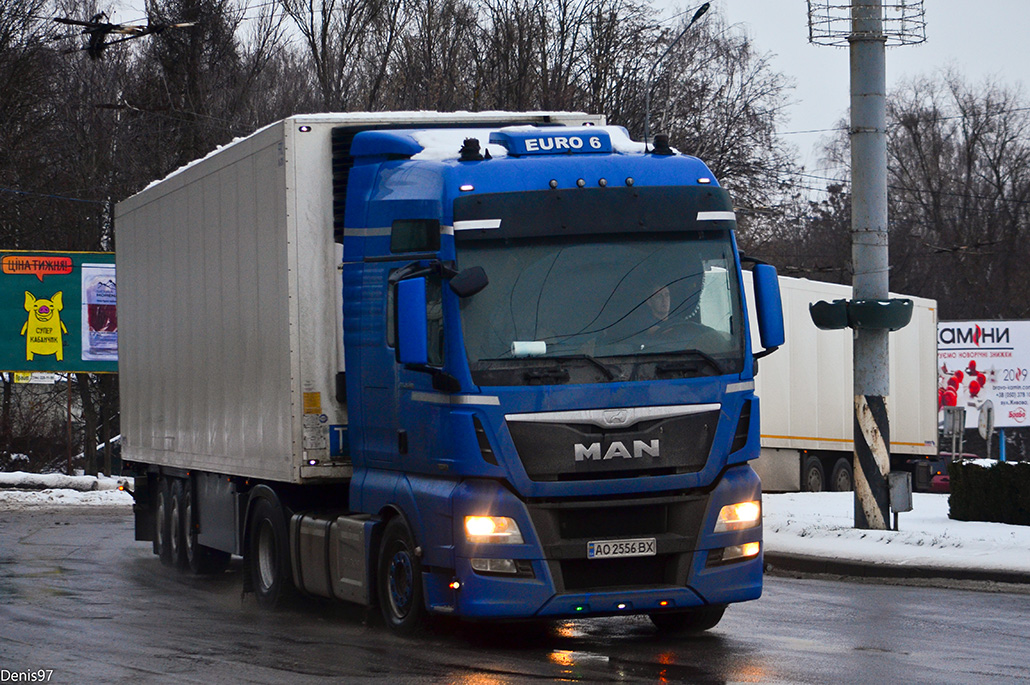 Закарпатская область, № АО 2556 ВХ — MAN TGX ('2012) 18.480