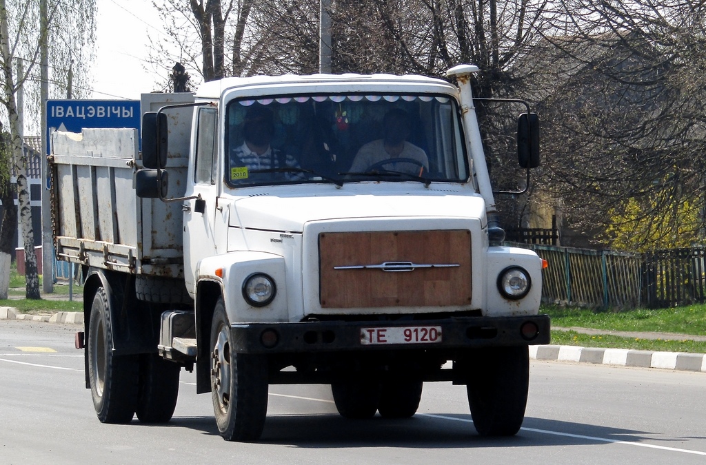 Могилёвская область, № ТЕ 9120 — ГАЗ-3309