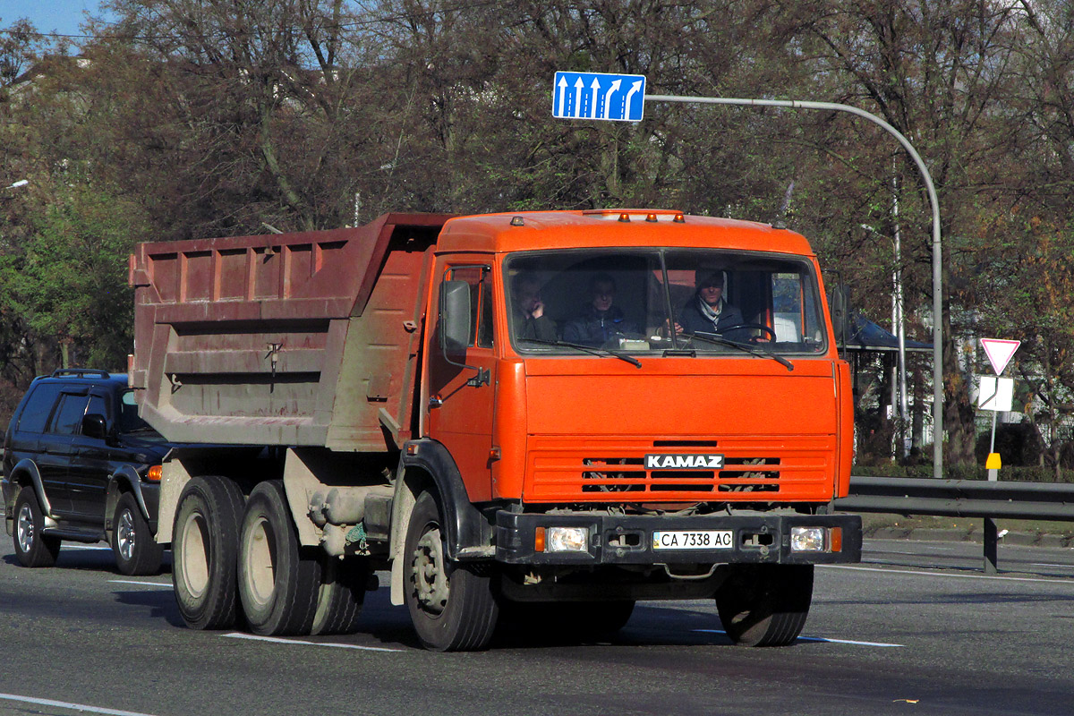 Черкасская область, № СА 7338 АО — КамАЗ-55111 (общая модель)