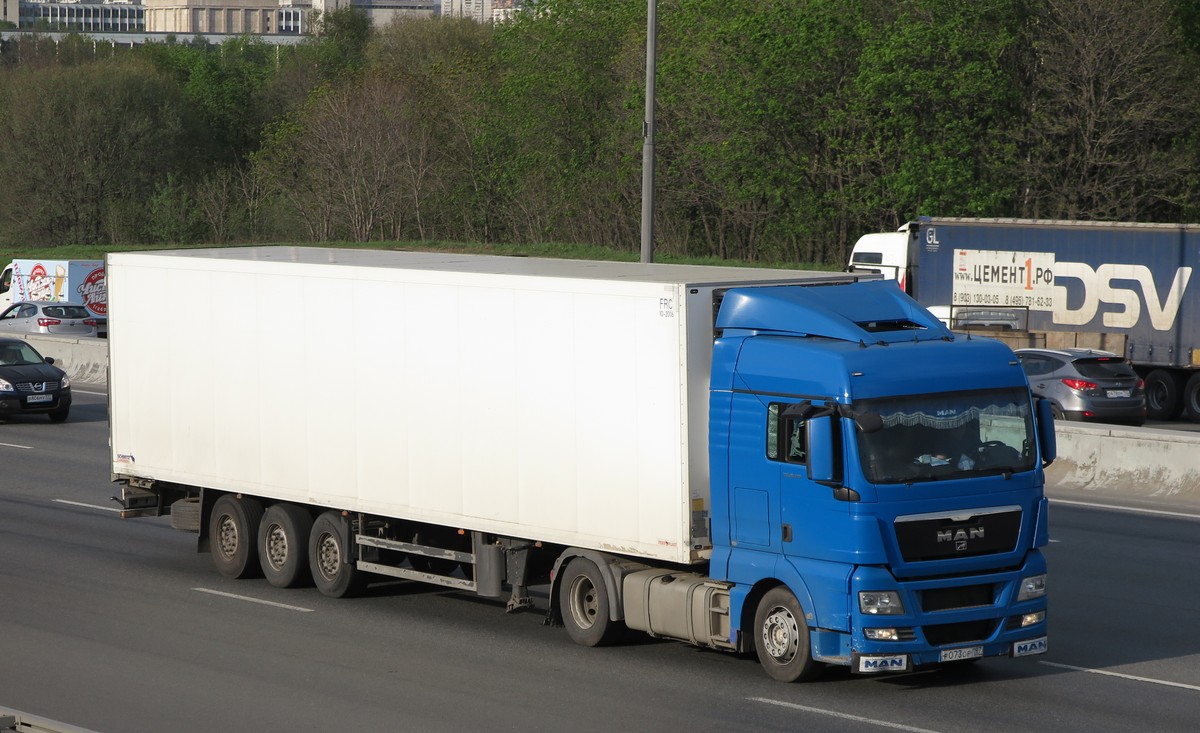 Москва, № Р 073 ОР 197 — MAN TGX ('2007) 18.440