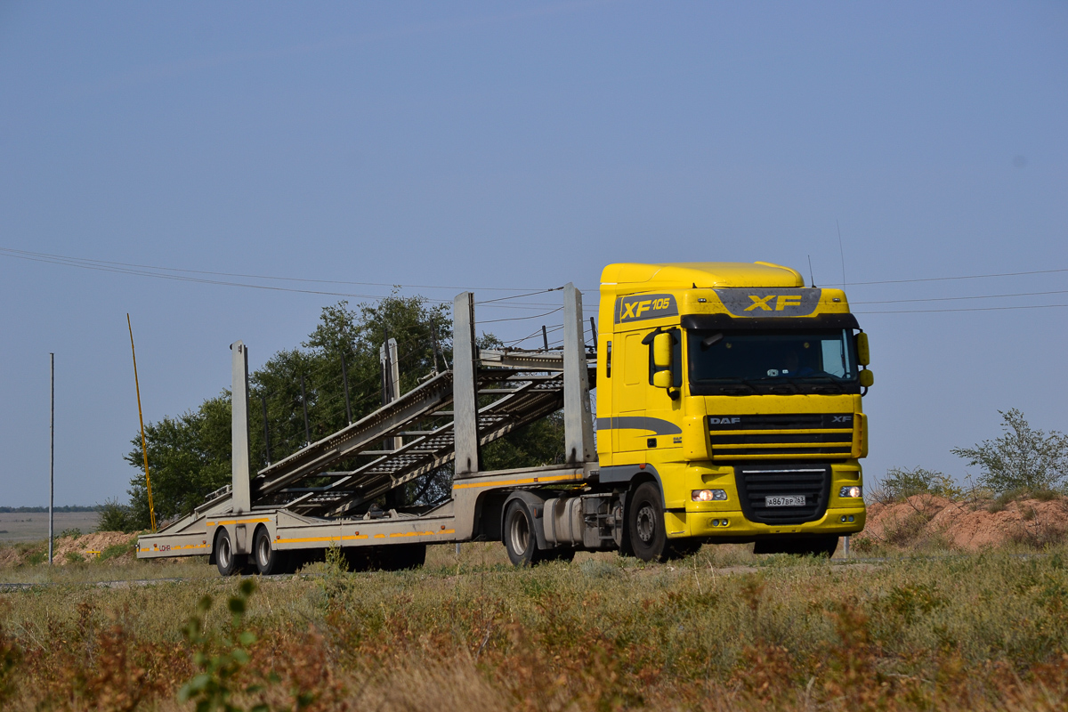 Самарская область, № А 867 ВР 763 — DAF XF105 FT