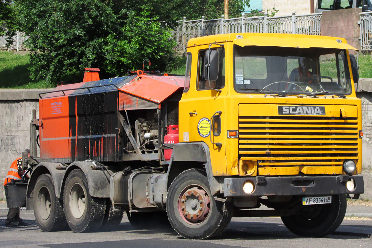 Днепропетровская область, № АЕ 8356 НЕ — Scania (I) (общая модель)