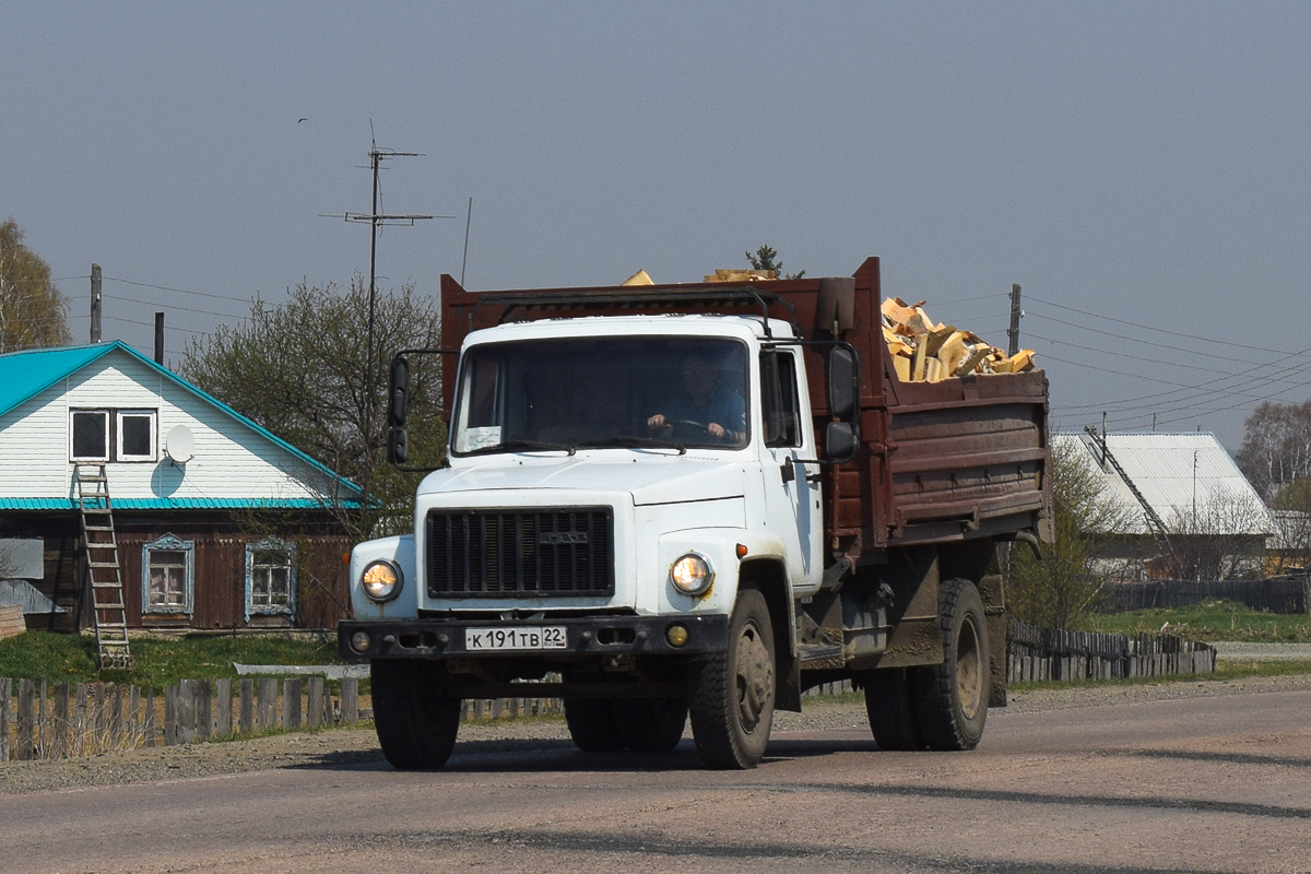 Алтайский край, № К 191 ТВ 22 — ГАЗ-3307