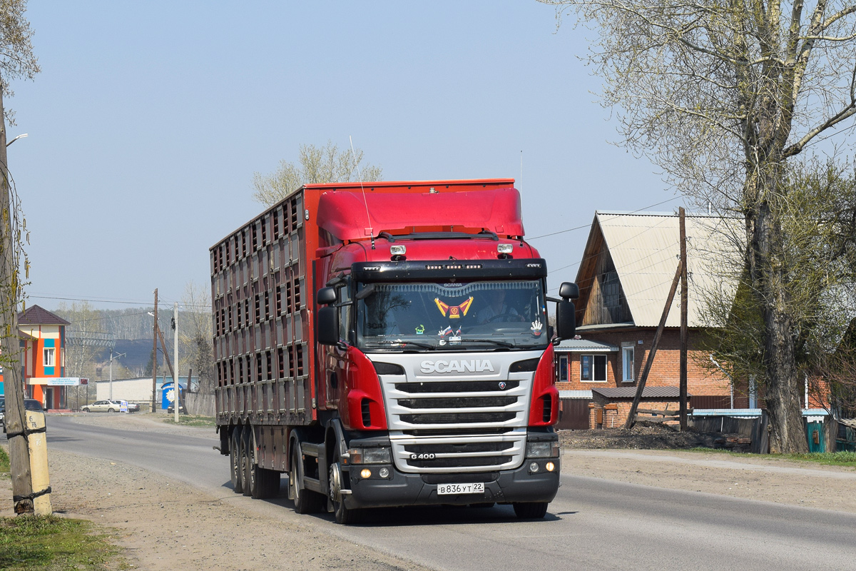 Алтайский край, № В 836 УТ 22 — Scania ('2009) G400