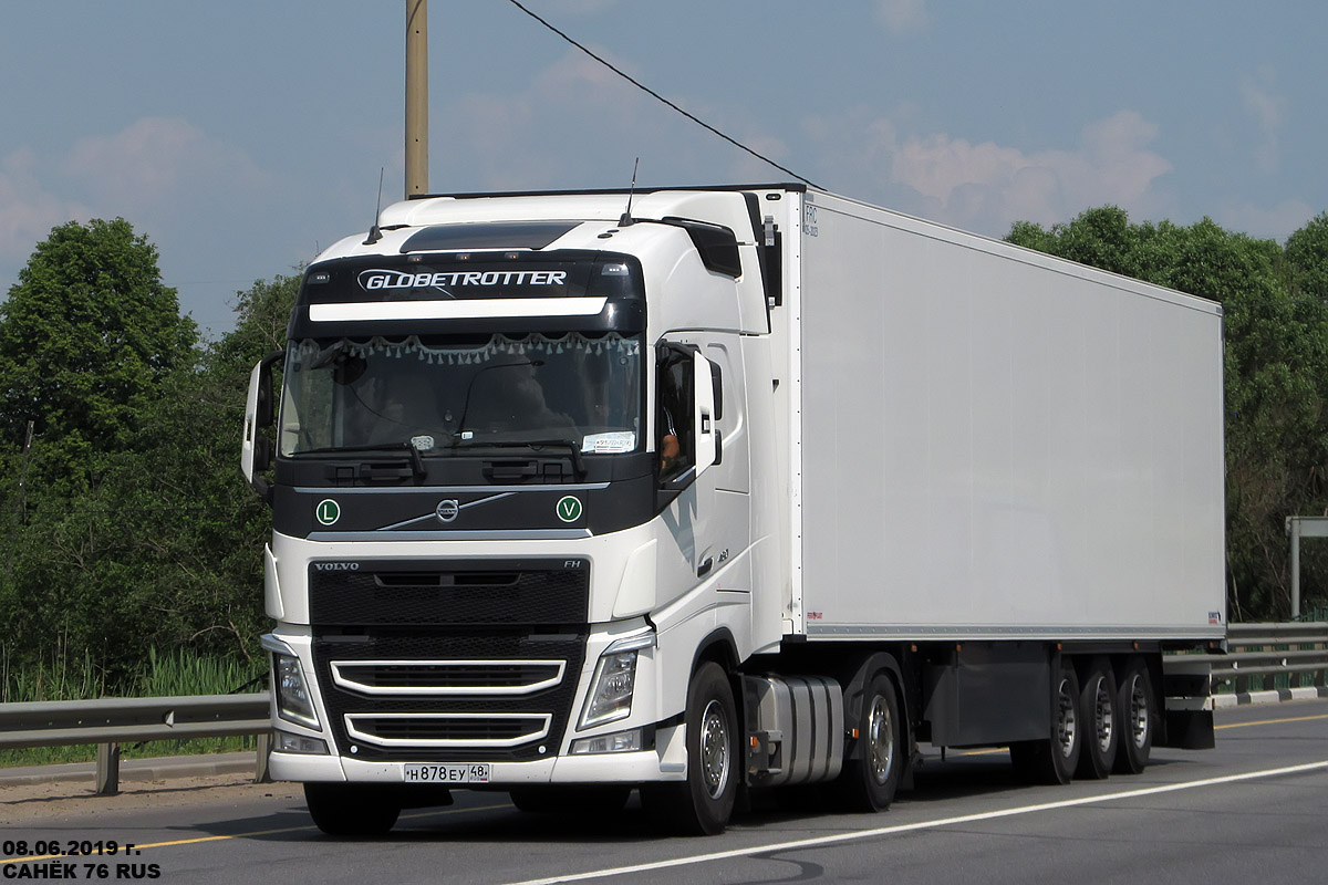 Липецкая область, № Н 878 ЕУ 48 — Volvo ('2012) FH.460