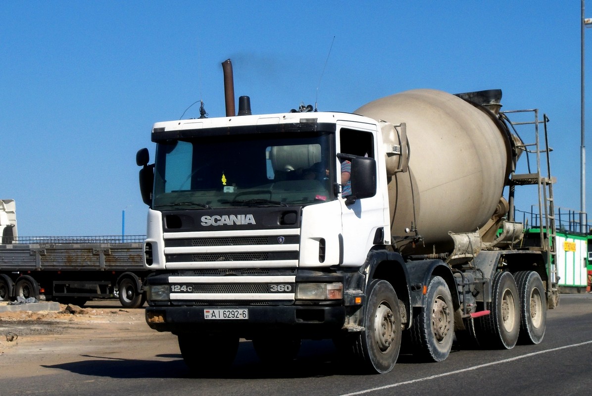 Могилёвская область, № АІ 6292-6 — Scania ('1996) P124C