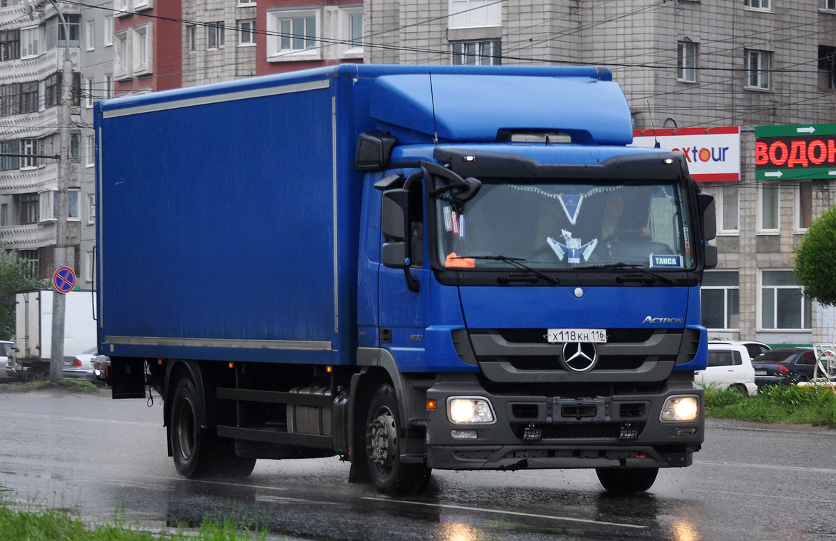 Татарстан, № Х 118 КН 116 — Mercedes-Benz Actros ('2009)