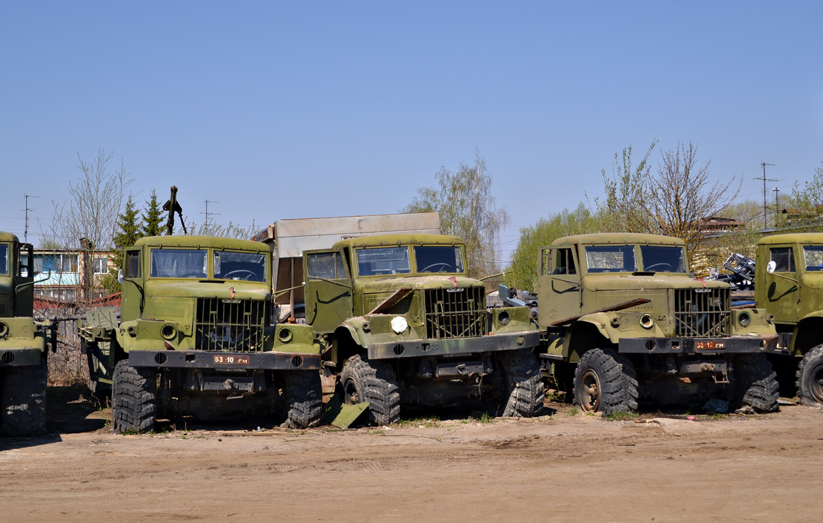 Калужская область, № 53-10 ГМ — КрАЗ-255Б1; Калужская область, № 53-12 ГМ — КрАЗ-255Б1