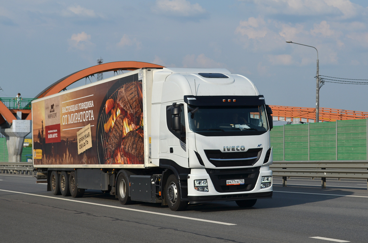 Москва, № В 477 УА 750 — IVECO Stralis ('2012) 460