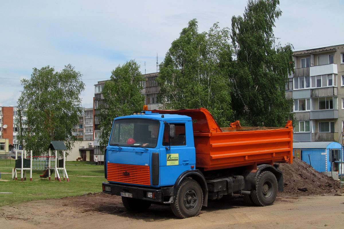 Литва, № VVV 307 — МАЗ-555106