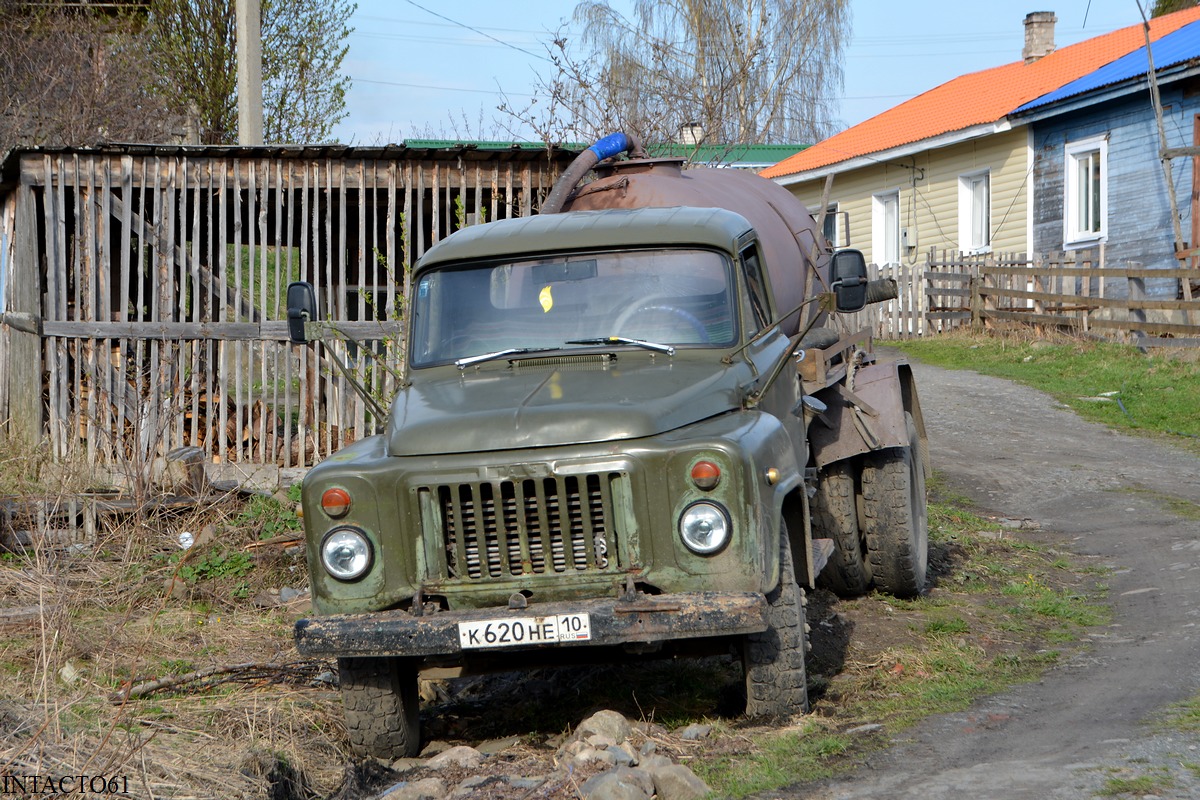 Карелия, № К 620 НЕ 10 — ГАЗ-53-12