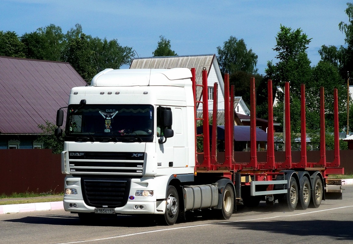 Смоленская область, № А 165 КТ 67 — DAF XF105 FT