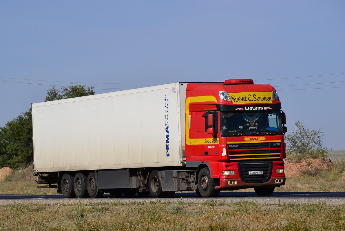 Волгоградская область, № А 896 МС 134 — DAF XF105 FT