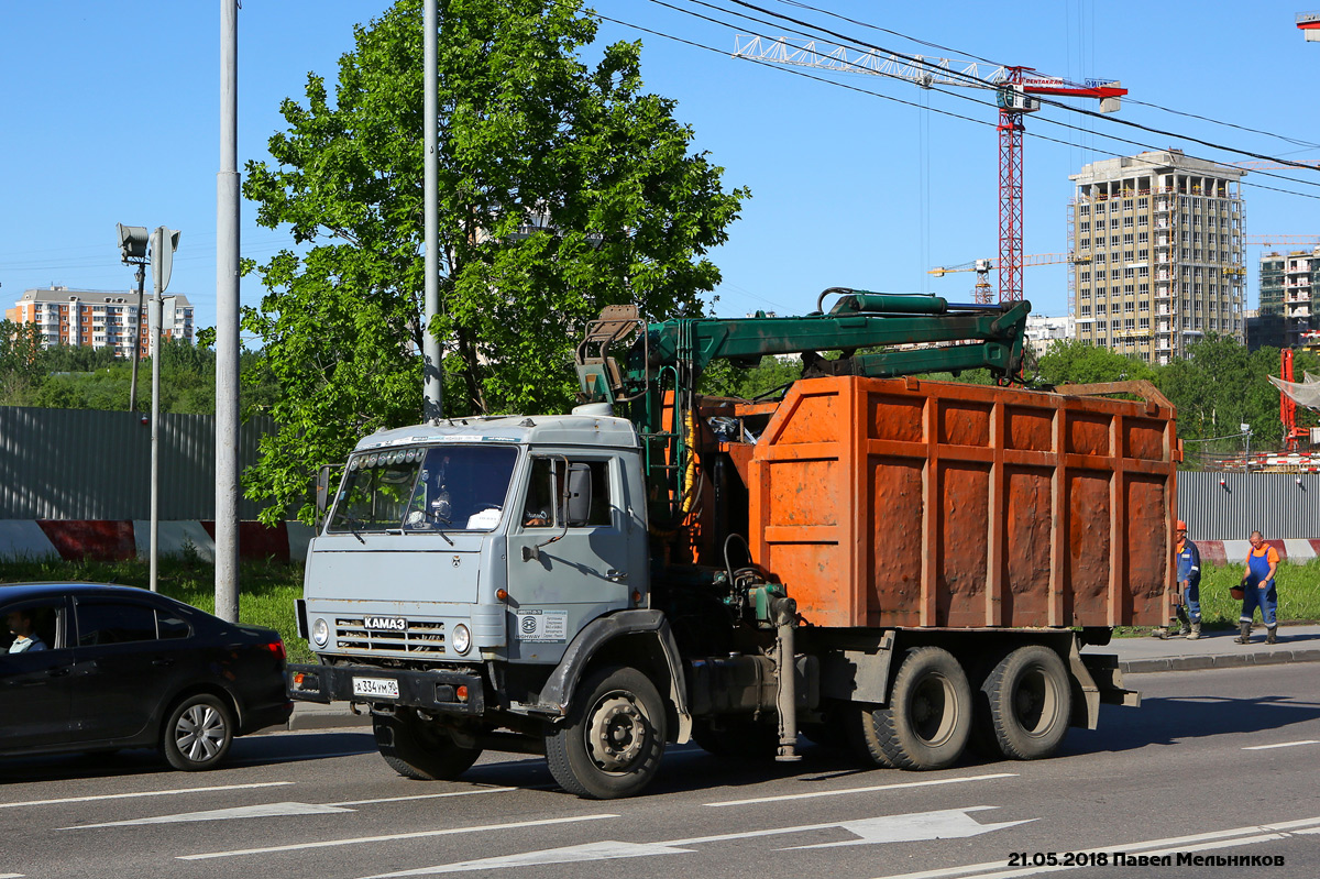 Московская область, № А 334 УМ 90 — КамАЗ-5320