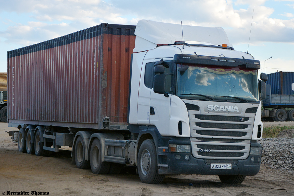 Саха (Якутия), № А 823 КР 14 — Scania ('2009) G440