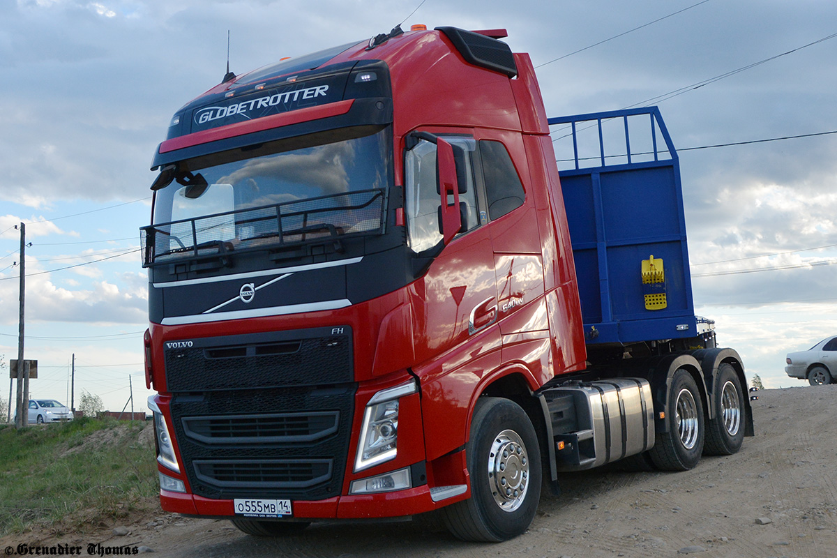 Саха (Якутия), № О 555 МВ 14 — Volvo ('2012) FH.540