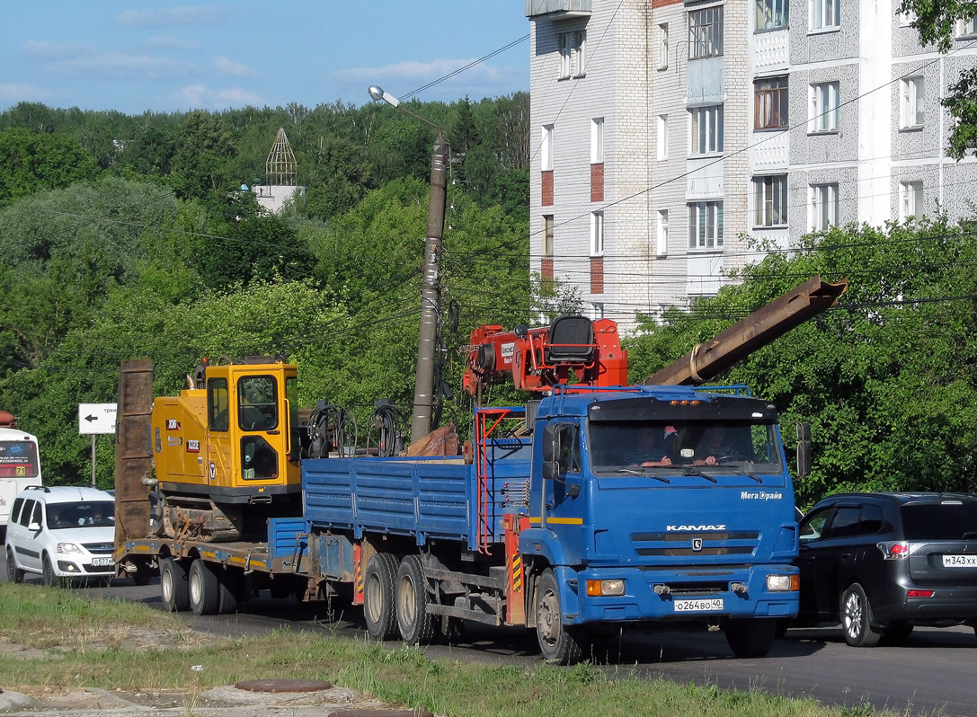 Калужская область, № О 264 ВО 40 — КамАЗ-65117-N3