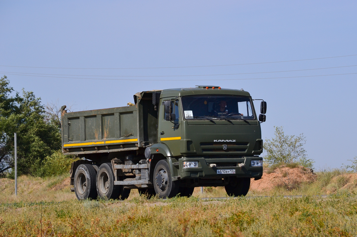 Волгоградская область, № А 510 ВУ 134 — КамАЗ-65115-A4