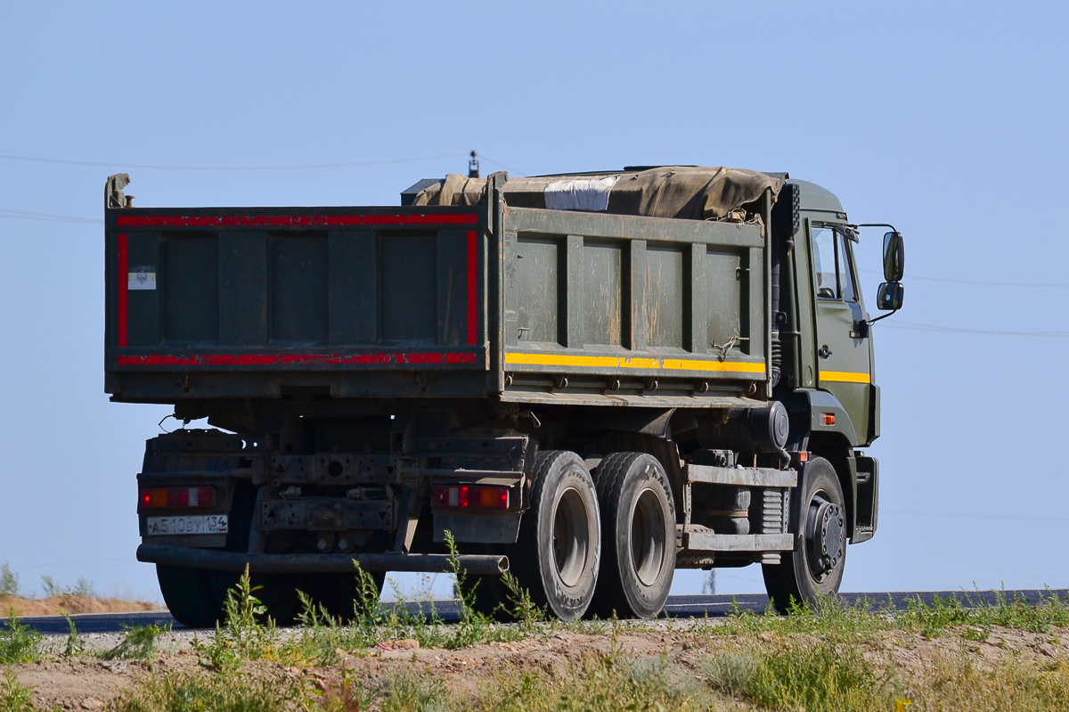 Волгоградская область, № А 510 ВУ 134 — КамАЗ-65115-A4