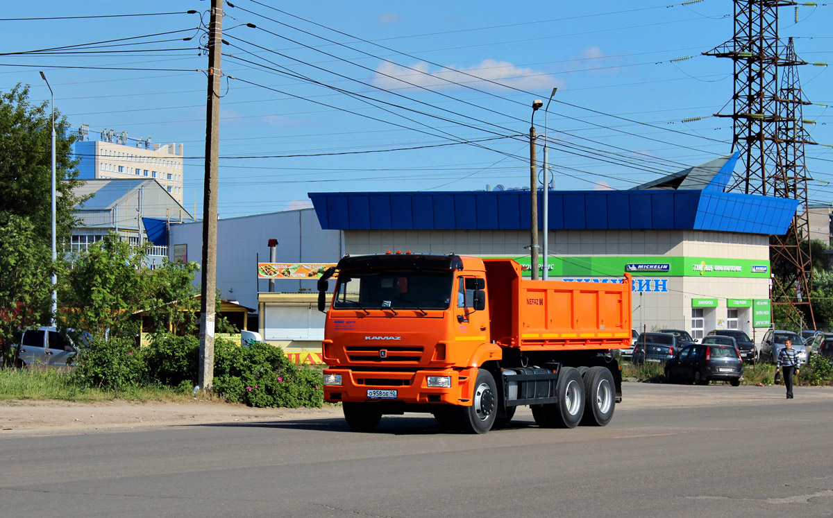 Калужская область, № О 958 ОЕ 40 — КамАЗ-65115-50