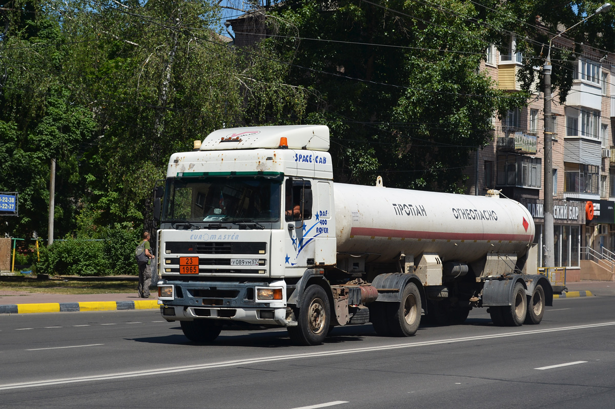 Орловская область, № У 089 УМ 57 — DAF 95 FT