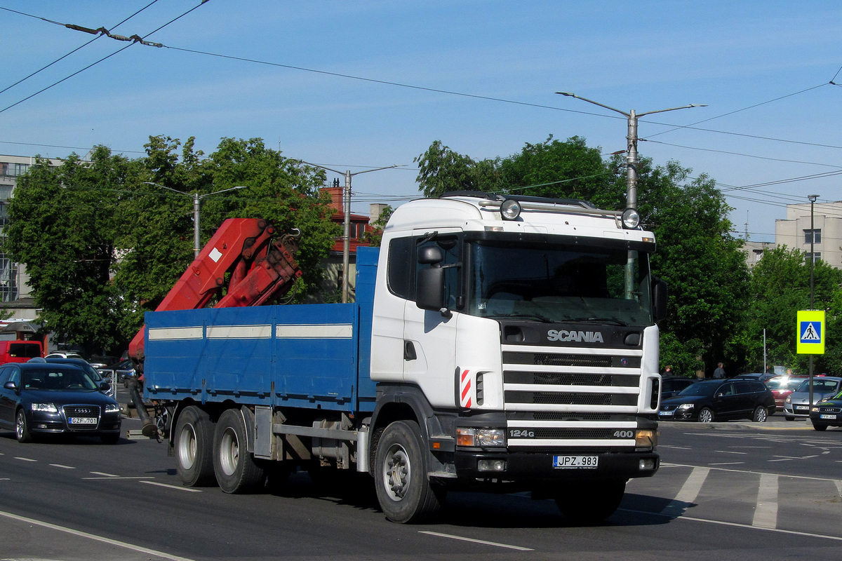 Литва, № JPZ 983 — Scania ('1996) R124G