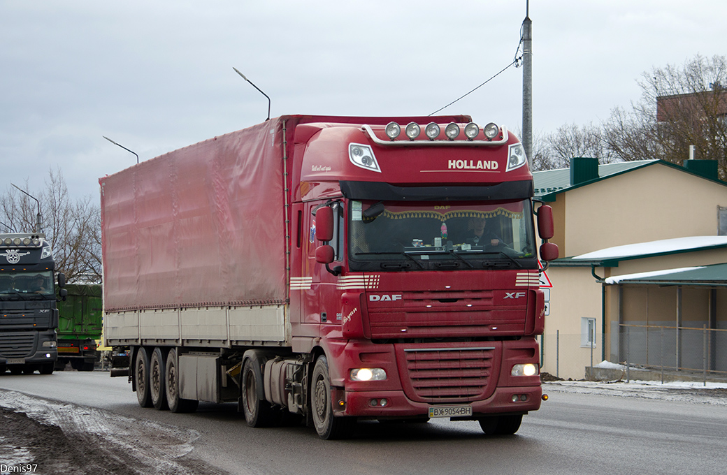 Хмельницкая область, № ВХ 9054 ВН — DAF XF105 FT