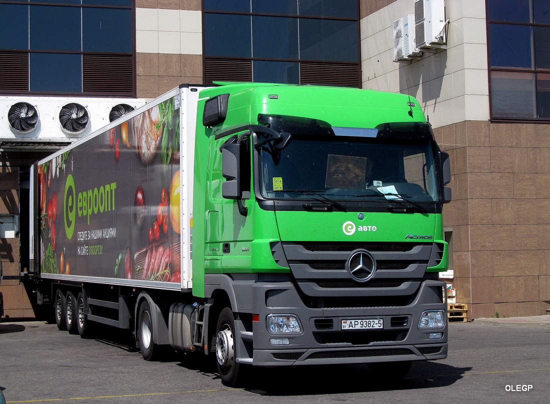 Минская область, № АР 9382-5 — Mercedes-Benz Actros ('2009) 1841